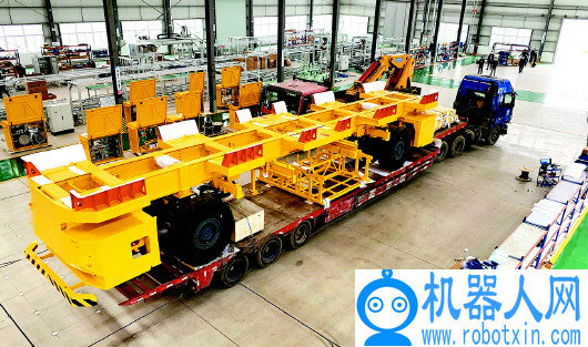青岛造运输机器人打败五家外企