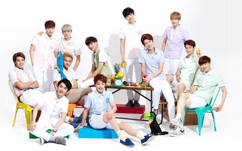 exo男团2012年正式出道